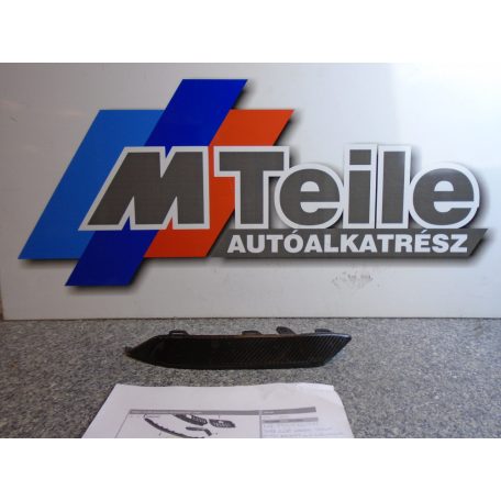 BMW M8 F91/ F92 /F93 Jobb első karbon toldat /Gyári bontott, kis karcokkal/