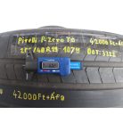 (2db | ÁR/DB)[GYÁRI HASZNÁLT] PIRELLI - P ZERO T0 (TESLA MODEL S gyári) | 285/40R19 107Y DOT: 3322 | 6.02MM