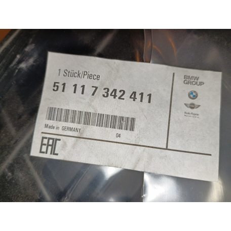 (GYÁRI ÚJ) BMW Hűtőrács bal oldali 5-ös sorozat F10 LCI / F11 LCI 