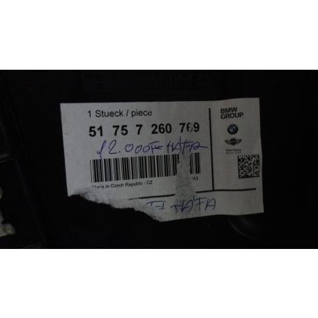 (GYÁRI ÚJ) BMW F32; F33; F82 BAL HÁTSÓ ALVÁZVÉDŐ BURKOLAT 7260769