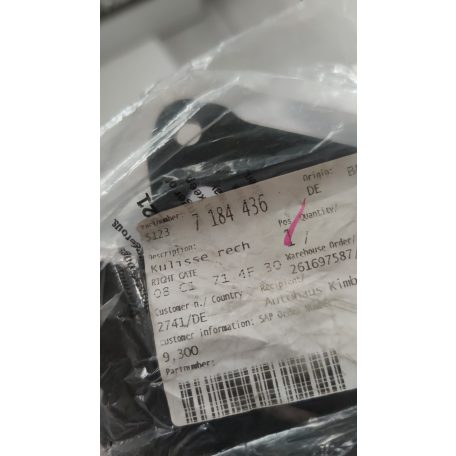 (GYÁRI ÚJ) BMW Kulissza jobb és bal 5-ös sorozat F07 GT+LCI / F10+LCI / F11+LCI / 7-es sorozat F01+LCI / F02+LCI / F04 Hybrid