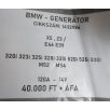   [GYÁRI BONTOTT] BMW - GENERÁTOR - 120A  -  14V  - X5 ; Z3 / E46 ; E39 - 320i ; 323i ; 325i ; 328i ; 330i ; 520i ; 525i ; 530i - M52 ; M54 - CIKKSZÁM: 1432986