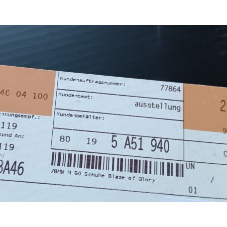 (ÚJ EREDETI ) M50 Blaze Of Glory cipő 