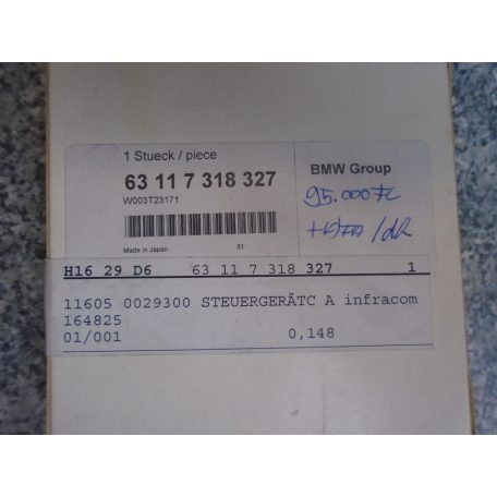 [GYÁRI ÚJ] BMW - XENON LÁMPA VEZÉRLŐ EGYSÉG - 1-ES ; 2-ES ; 3-AS ; 5-ÖS ; 7-ES ; X1 ; Z4 ; MS BMW MOTORSPORT / KASZTNI KÓDOK A LEÍRÁSBAN!