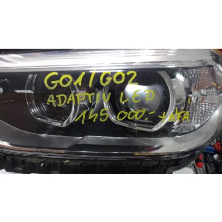 [GYÁRI BONTOTT] BMW G01/02 ADAPTÍV LED JOBB/BAL ELSŐ FÉNYSZÓRÓ 8496818/7