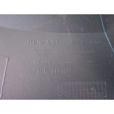 RENAULT CLIO IV HÁTSÓ LÖKHÁRÍTÓ