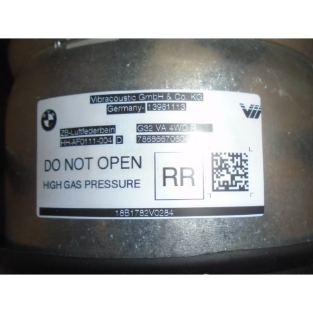 AKCIÓS ÁR! [GYÁRI ÚJ] BMW - LÉGRUGÓ - JOBB ELSŐ - 6-OS / G32 GT 2.0D-4.0D 