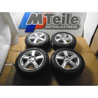   ÁR/DB! [BONTOTT, UTÁNGYÁRTOTT] ALUTEC ALUFELNI SZETT 16" TÉLI GUMIKKAL- 205/60R16 - 92H - PLATIN - RP60 WINTER - DOT:3017 - 7,2mm 