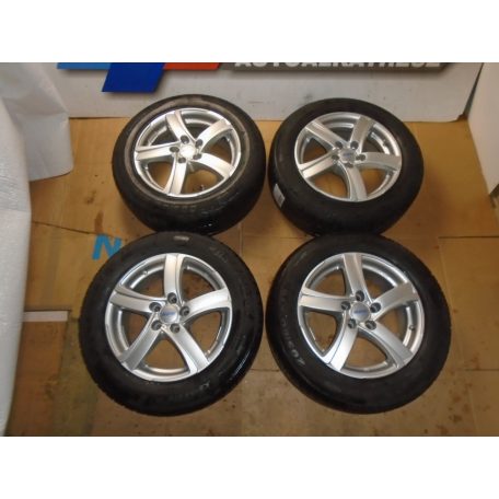 ÁR/DB! [BONTOTT, UTÁNGYÁRTOTT] ALUTEC ALUFELNI SZETT 16" TÉLI GUMIKKAL- 205/60R16 - 92H - PLATIN - RP60 WINTER - DOT:3017 - 7,2mm 
