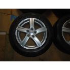 ÁR/DB! [BONTOTT, UTÁNGYÁRTOTT] ALUTEC ALUFELNI SZETT 16" TÉLI GUMIKKAL- 205/60R16 - 92H - PLATIN - RP60 WINTER - DOT:3017 - 7,2mm 
