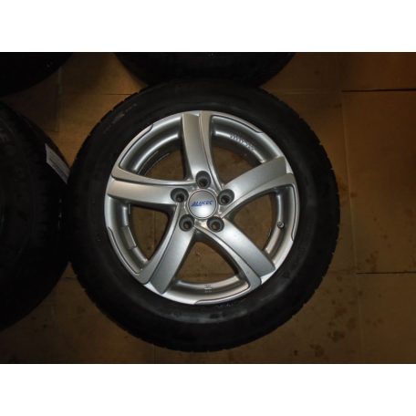ÁR/DB! [BONTOTT, UTÁNGYÁRTOTT] ALUTEC ALUFELNI SZETT 16" TÉLI GUMIKKAL- 205/60R16 - 92H - PLATIN - RP60 WINTER - DOT:3017 - 7,2mm 