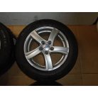 ÁR/DB! [BONTOTT, UTÁNGYÁRTOTT] ALUTEC ALUFELNI SZETT 16" TÉLI GUMIKKAL- 205/60R16 - 92H - PLATIN - RP60 WINTER - DOT:3017 - 7,2mm 