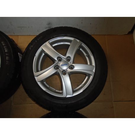 ÁR/DB! [BONTOTT, UTÁNGYÁRTOTT] ALUTEC ALUFELNI SZETT 16" TÉLI GUMIKKAL- 205/60R16 - 92H - PLATIN - RP60 WINTER - DOT:3017 - 7,2mm 