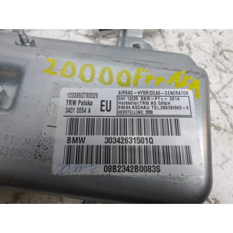 [GYÁRI BONTOTT] BMW BAL ELSŐ AJTÓLÉGZSÁK | X3 E83 LCI | 30342631501Q