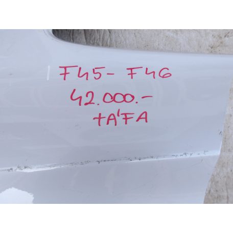 [GYÁRI JAVÍTOTT] BMW BAL ELSŐ SÁRVÉDŐ | 2-ES F45 / F46 | Fehér