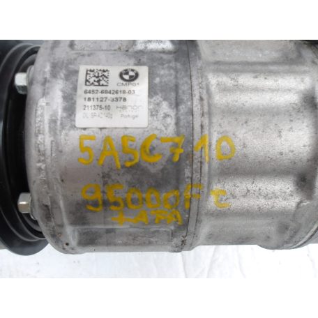 [GYÁRI ÚJ] BMW / MINI KLÍMAKOMPRESSZOR | 1-ES / 2-ES / X1 / X2 / MINI | 64 52 5A5C710 / 64 52 6842618