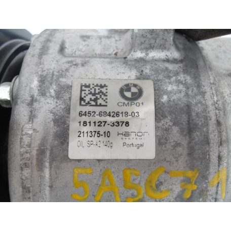 [GYÁRI ÚJ] BMW / MINI KLÍMAKOMPRESSZOR | 1-ES / 2-ES / X1 / X2 / MINI | 64 52 5A5C710 / 64 52 6842618