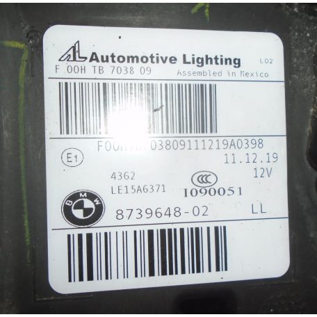 ÁR/DB [GYÁRI BONTOTT] BMW - FÉNYSZÓRÓ ; LED , BAL OLDALI - X3 ; X4 / G01 ; G02 -  Bal oldali: 8739647