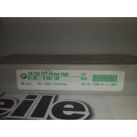 ÁR/DB! [GYÁRI BONTOTT] BMW - AJTÓ VEZÉRLŐ EGYSÉG - 7-ES / E65; E66 - | 61 35 6964142 | / | 61 35 6964139 |