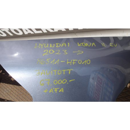 [GYÁRI JAVÍTOTT] HYUNDAI KONA II. EV 2023-> ELSŐ LÖKHÁRÍTÓ 86511-HF010