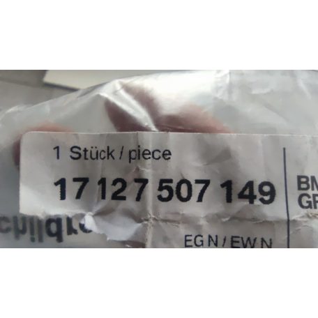 (GYÁRI ÚJ) BMW Hűtőcső 5-ös sorozat G30 / G31 / 6-os sorozat G32 GT / 7-es sorozat G11 / G12