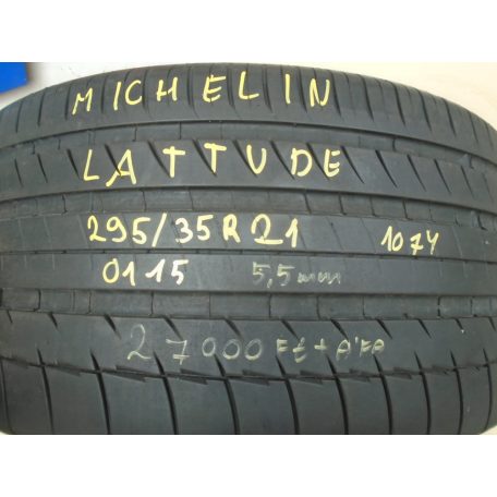 [GYÁRI BONTOTT] MICHELIN LATTUDE | 295/35R21 | 0115 | 5,5 mm | 107Y 