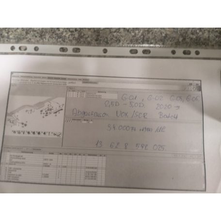 ÁR / DB [GYÁRI BONTOTT] BMW - NOX SZENZOR | G01, G02, G05, G06 / 2,5D, 5,0D (2020-> ) 8582025