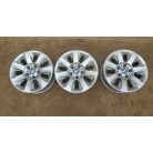 ÁR/DB! [GYÁRI BONTOTT] BMW -  (3DB) ALUFELNI 16" - STERNSPEICHE 115 - 5-ÖS/ E60+LCI ; E61+LCI - 3611 6758774