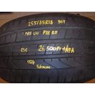ÁR/DB! [GYÁRI HASZNÁLT] 2 db - NYÁRI GUMI - PIRELLI - PZERO - 255/35R18 - 90Y - RSC DEFEKT TŰRŐ - DOT: 0517 - 5,6mm 