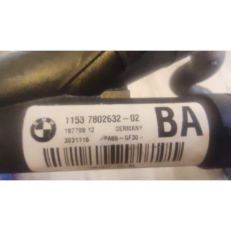 (GYÁRI ÚJ) BMW Vízcső 1-es sorozat E87 / 3-as sorozat E46 / E90+LCI / E91+LCI / E92+LCI / E93 / 5-ös sorozat E60+LCI / E61+LCI / 6-os sorozat E63 LCI / E64 LCI / X3 E83+LCI / X5 E53