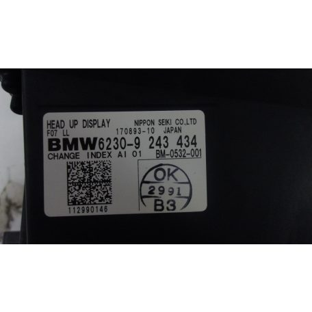 [GYÁRI BONTOTT] BMW F07 GT HEAD UP DISPLAY 9243434